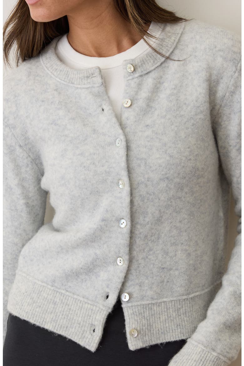 Sausalito Merino Wool Blend Cardigan, Alternate, color, MIST