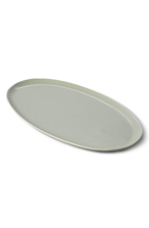 Fable The Oval Serving Platter in Beachgrass Green 