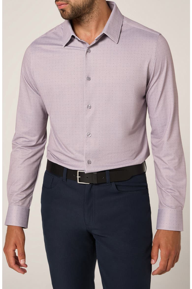 Granger Wrinkle Resistant Performance Button-Up Shirt, Main, color, DUSTY ROSE