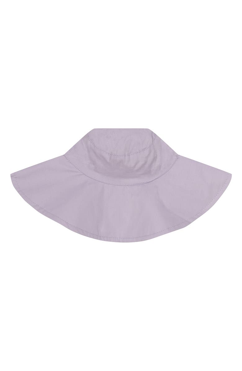 PL Baby by Petit Lem Cotton Poplin Top, Shorts & Hat Set, Alternate, color,