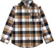 Levi's Kids' Buffalo Check Flannel Shirt
