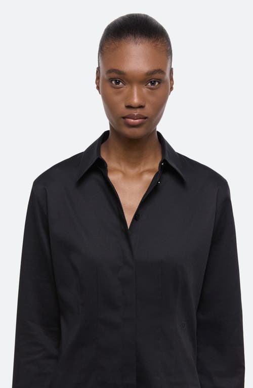 HELMUT LANG HELMUT LANG DARTED BUTTON-UP SHIRT