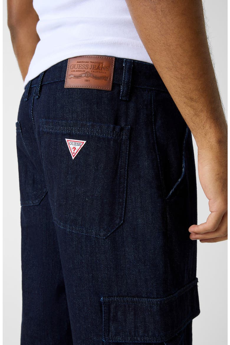 G17 Cargo Jeans, Alternate, color, BLUE