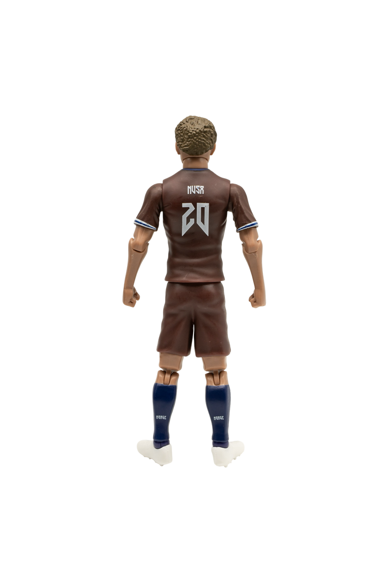 SOCKERS Norway National Antonio Nusa 8" Soccer Action Figure, Alternate, color, Brown