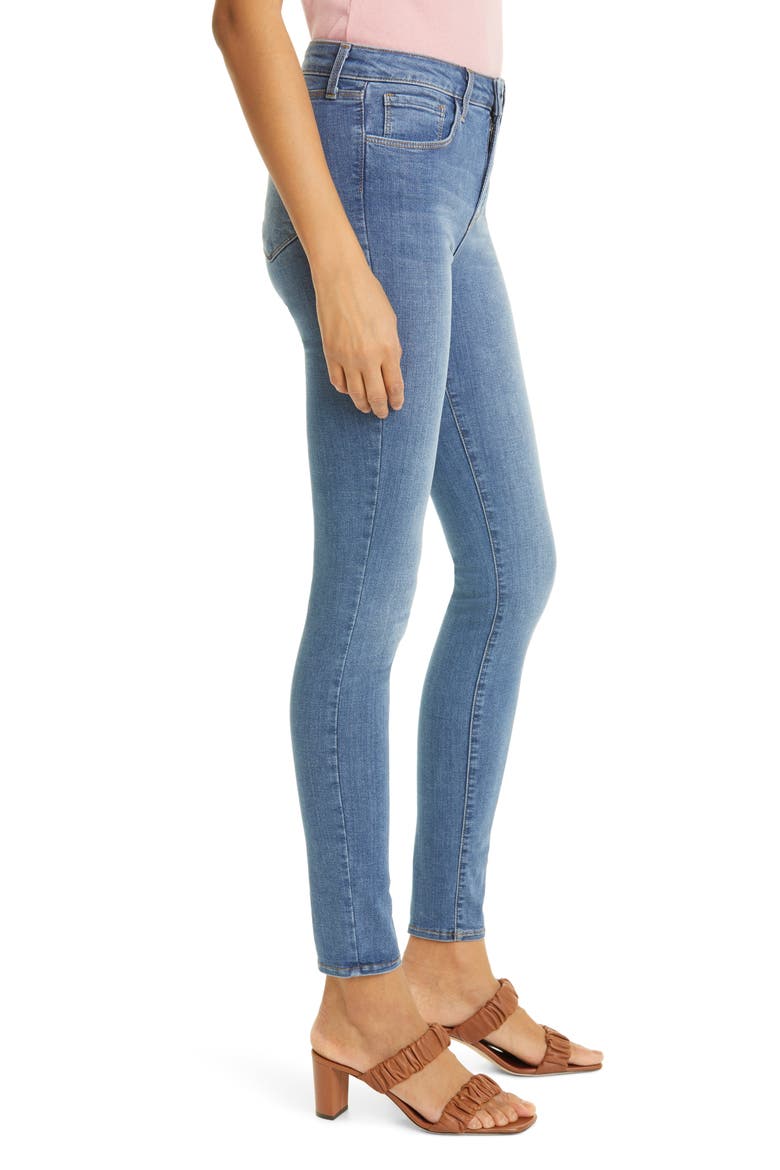 '30' High Rise Skinny Jeans, Alternate, color, LIGHT VINTAGE