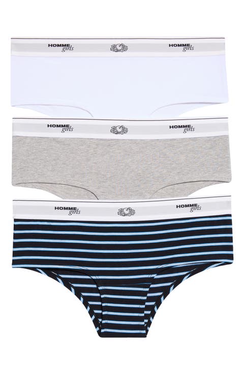 x Fruit of the Loom 3-Pack Cotton Blend Boyshorts