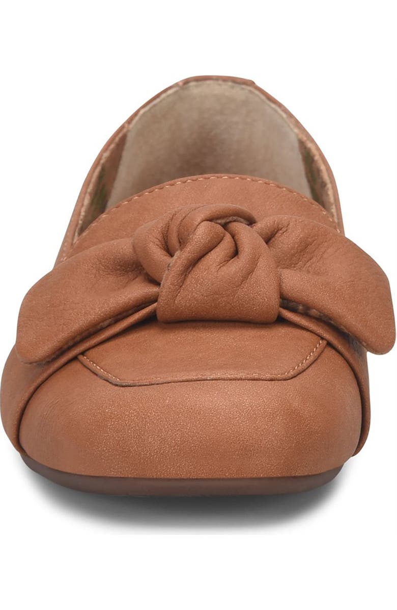 B O C BY BØRN Paisley Bow Flat, Alternate, color, Tan Nubuck