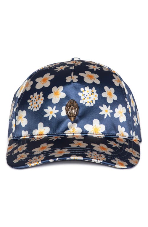 Kurt Geiger London Ditzy Floral Baseball Cap In Blue