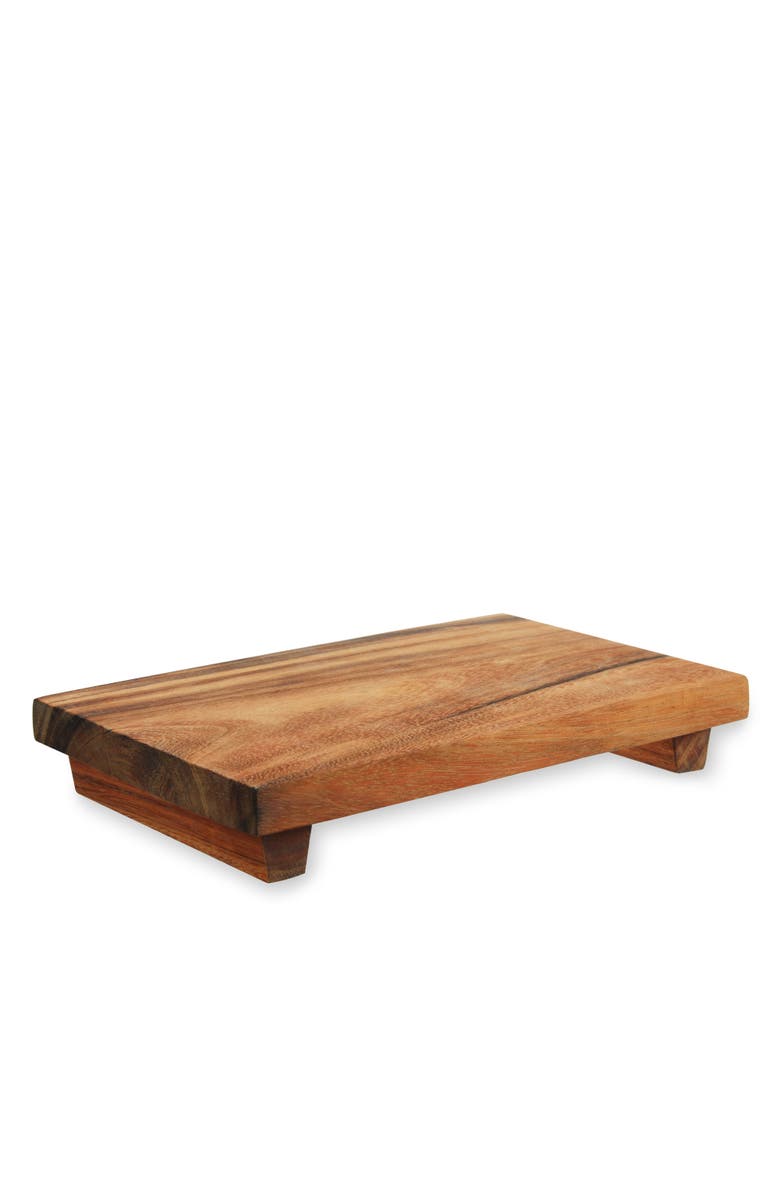 TWINE Acacia Footed Serving Board, Alternate, color, Wood