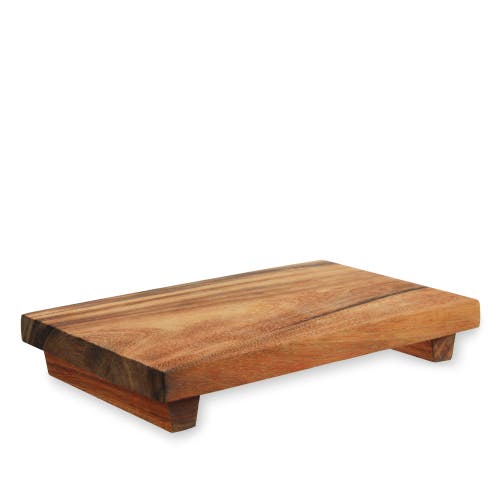 Twine Acacia Footed Serving Board In Wood