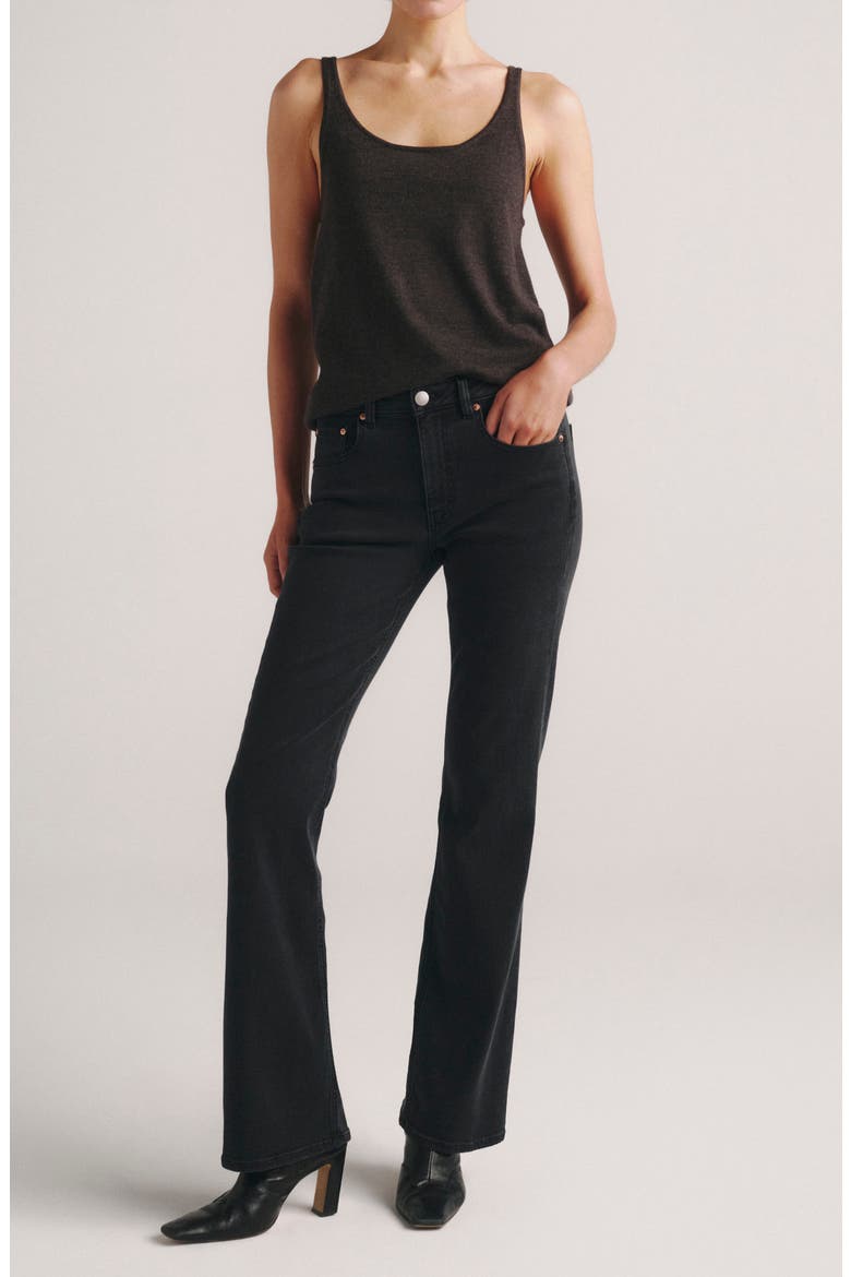 Bella Mid Rise Slim Bootcut Jeans, Alternate, color, 2AM