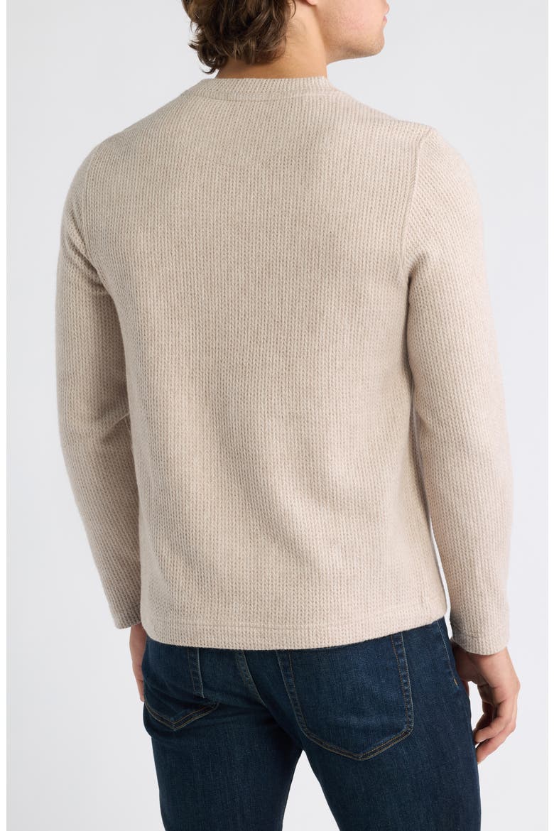 Weaver Crewneck Sweater, Alternate, color, OATMEAL