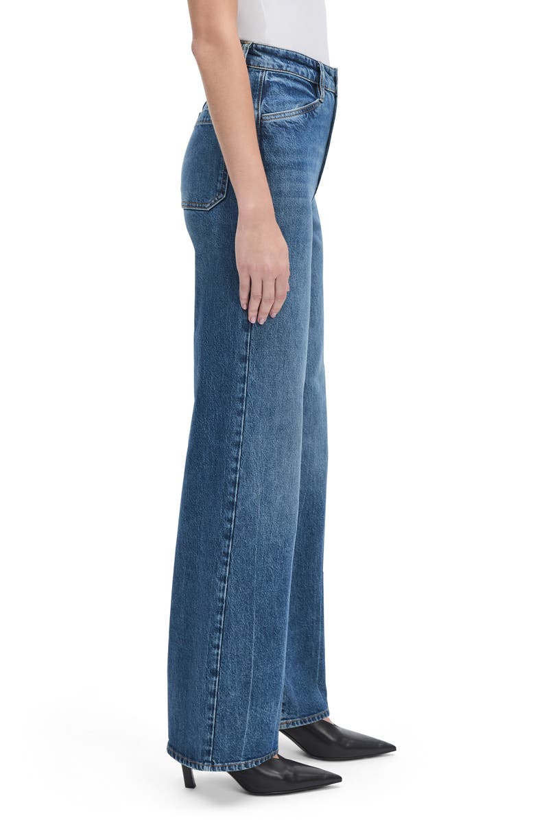 Favorite Daughter The Mischa Super High Waist Wide Leg Jeans, Alternate, color, Campbell