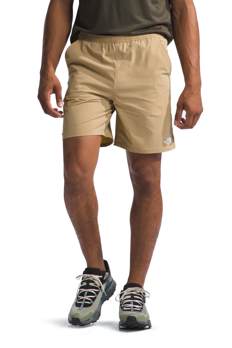 Wander Shorts, Main, color, KHAKI STONE