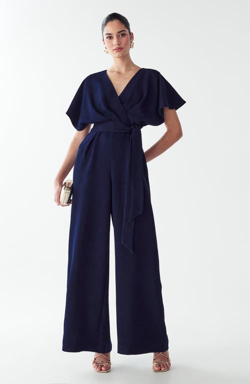 Bwldr Shana Jumpsuit In Blue