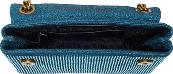 Brixton Mini Plate Rhinestone Crossbody Bag