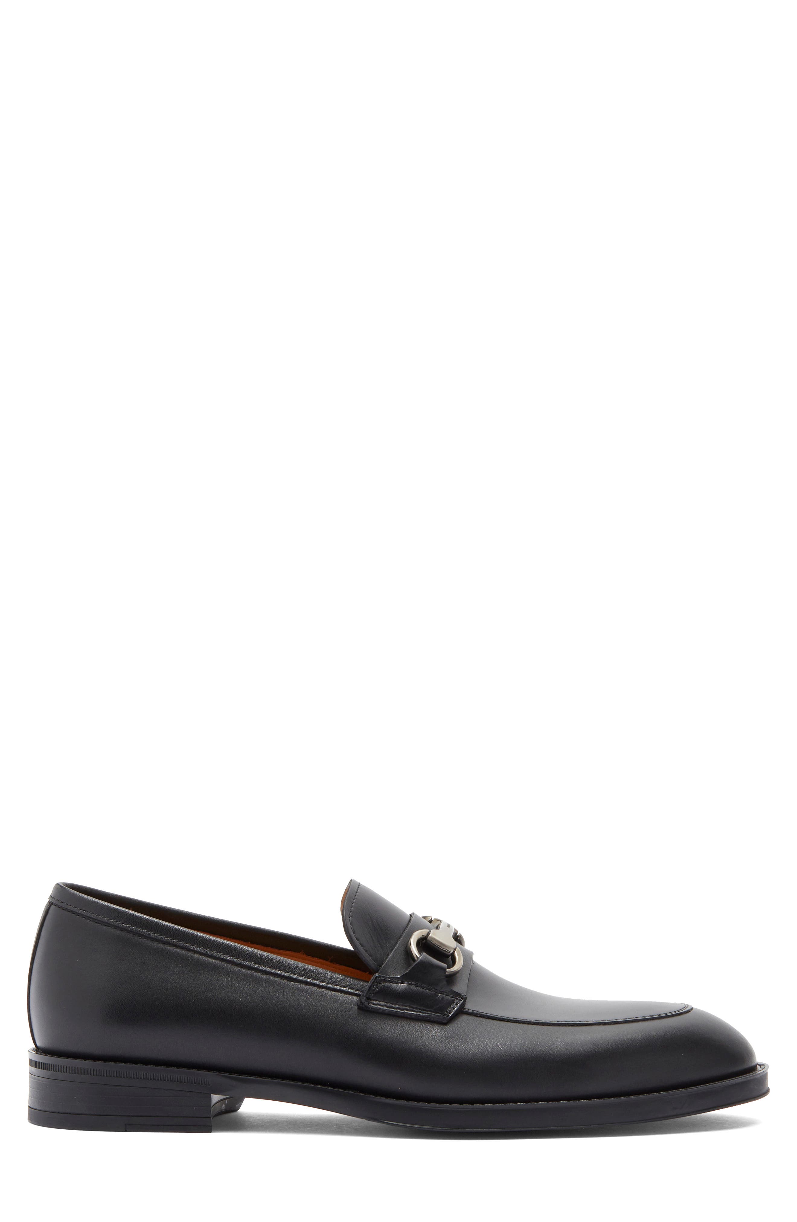 Magnanni Eddison Bit Loafer, Alternate, color, Black
