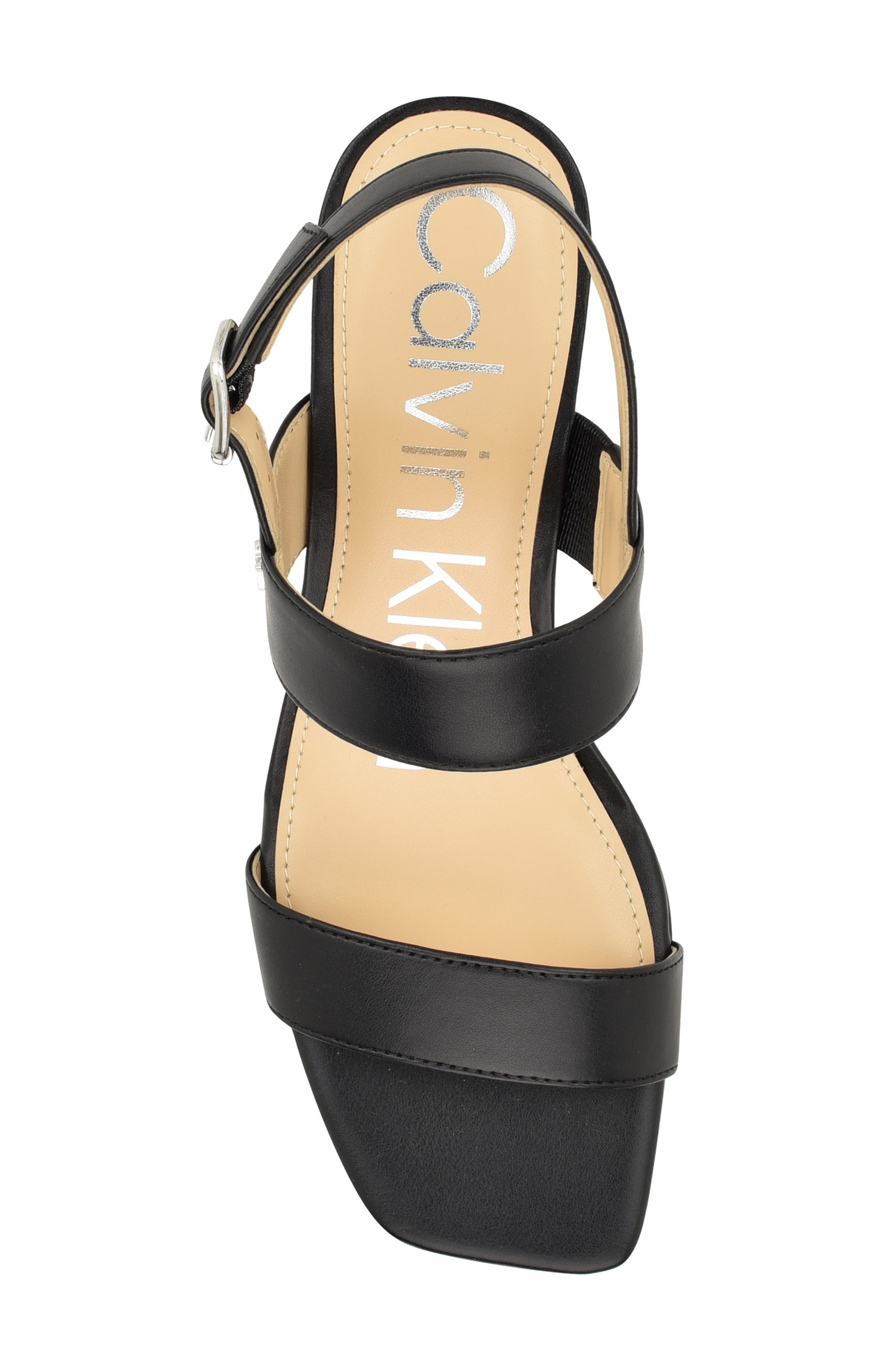 Calvin Klein Kayor Wedge Sandal, Alternate, color, 
