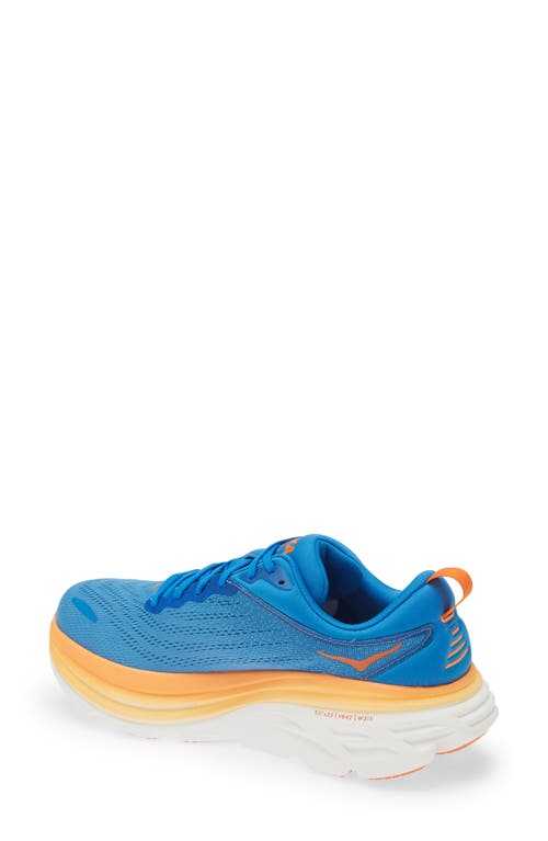 Hoka Bondi 8 Running Shoe In Blue
