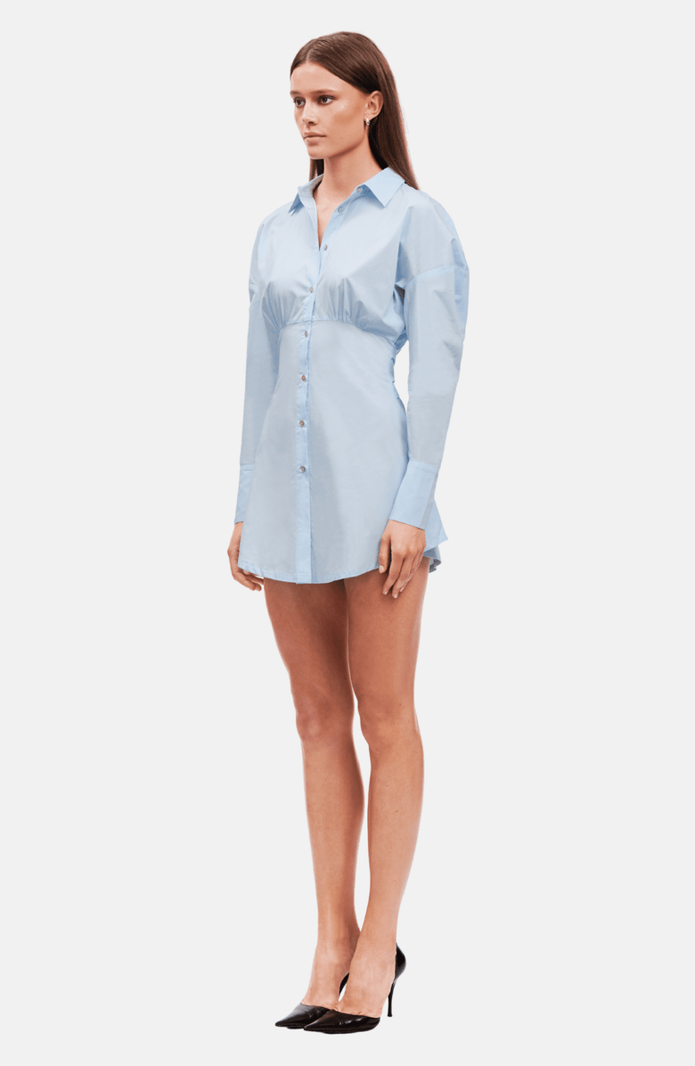 OW Collection ELIA Shirt Dress, Alternate, color, Light Blue