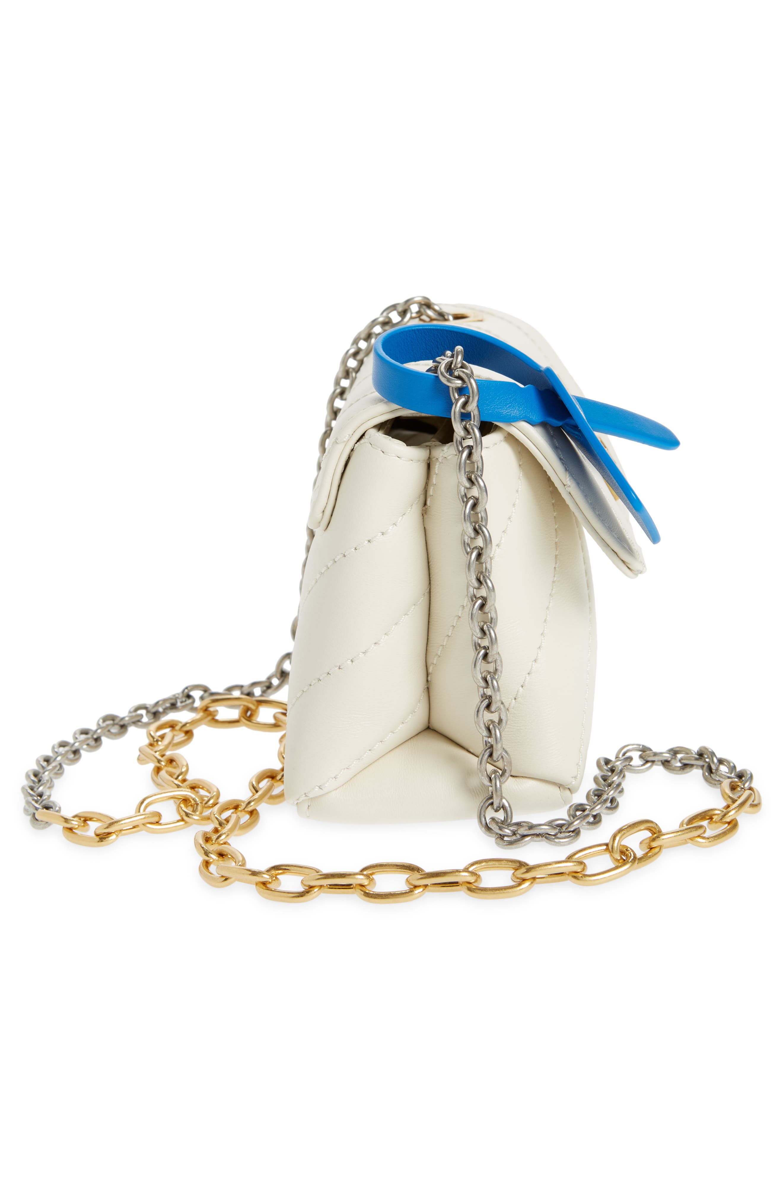 Jackhammer 17 Leather Shoulder Bag, Alternate, color, BEIGE