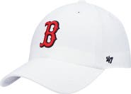 '47 Men's '47 White Boston Red Sox Clean Up Adjustable Hat