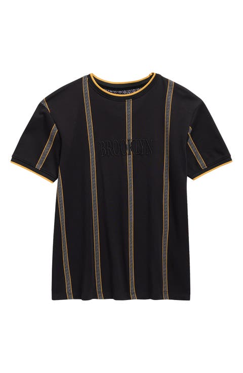 Kids' Stripe Crewneck T-Shirt (Big Kid)