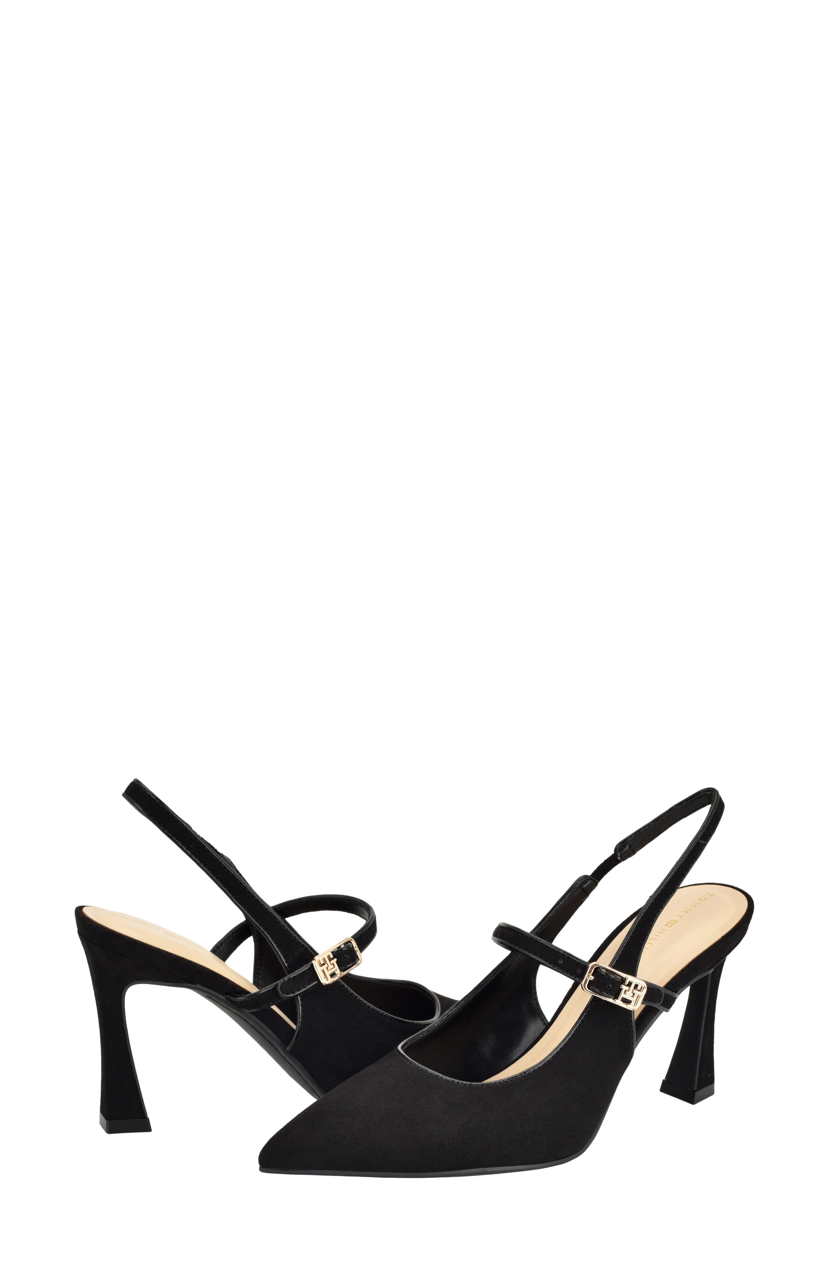 Dearie Slingback Pump, Alternate, color, BLACK