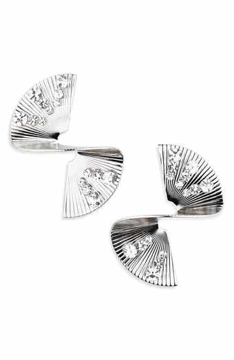 Tasha Crystal Twisted Stud Earrings