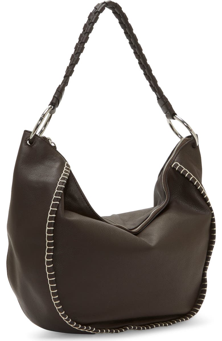 Vince Camuto Billu Leather Shoulder Bag, Alternate, color,