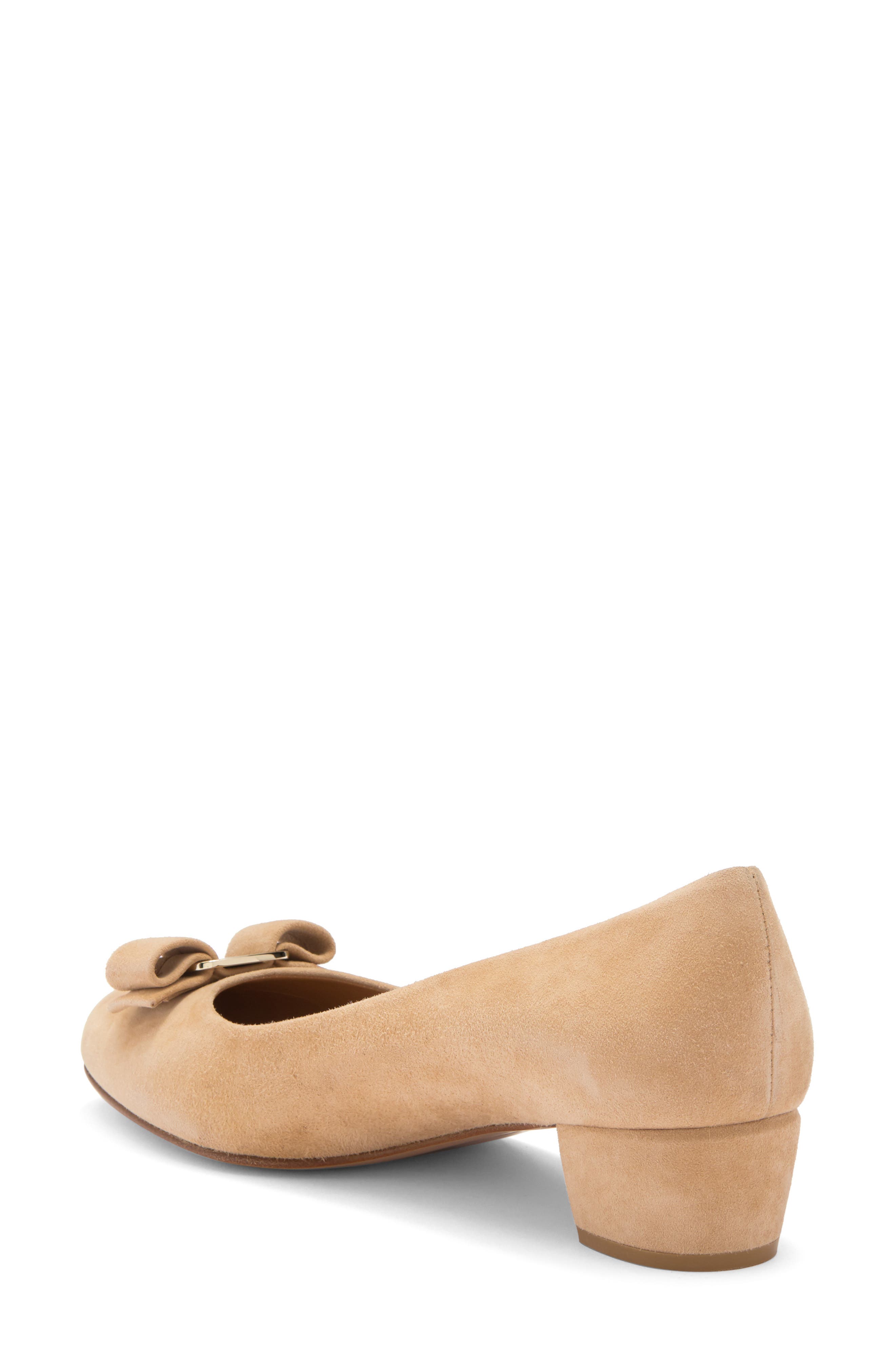 FERRAGAMO Vara Kitten Heel Pump, Alternate, color, 