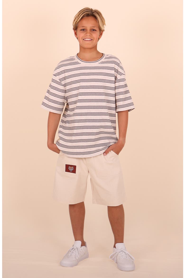 Kids' Good Chaos Shorts, Alternate, color, CREAM