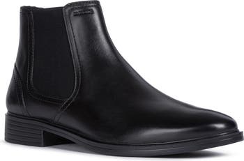 Geox Men\'s Gladwin Black Leather Chelsea Boot ( original owner – worn once ) over_1620010283.jpg?width=1200 main image 3