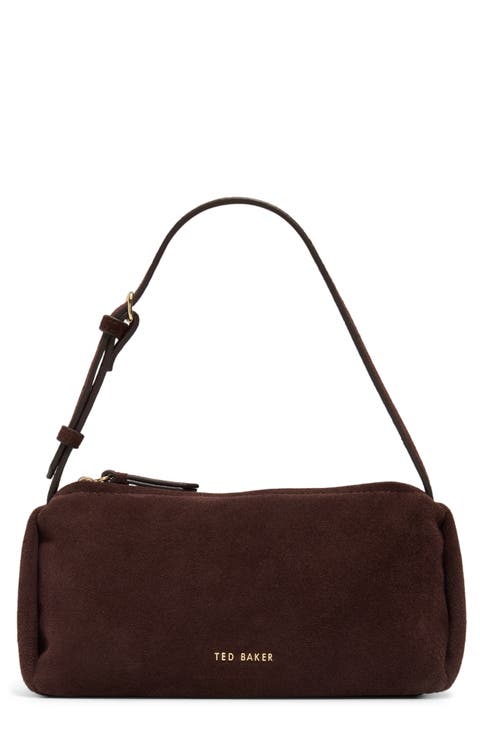 Nicki Suede Shoulder Bag