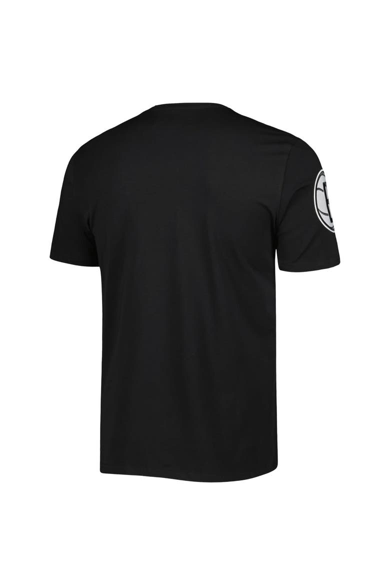 Men's Pro Standard Black Brooklyn Nets Hometown Chenille T-Shirt, Alternate, color, Black