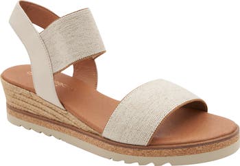 (取寄) アンドレアスース レディース ネヴェア Andre Assous women Andre Assous Neveah Navy/Navy André Assous Neveah Espadrille Sandal (Women) | Nordstrom