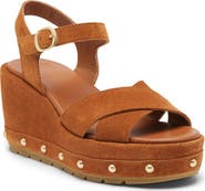 SOREL Sunpeak Ankle Strap Platform Wedge Sandal