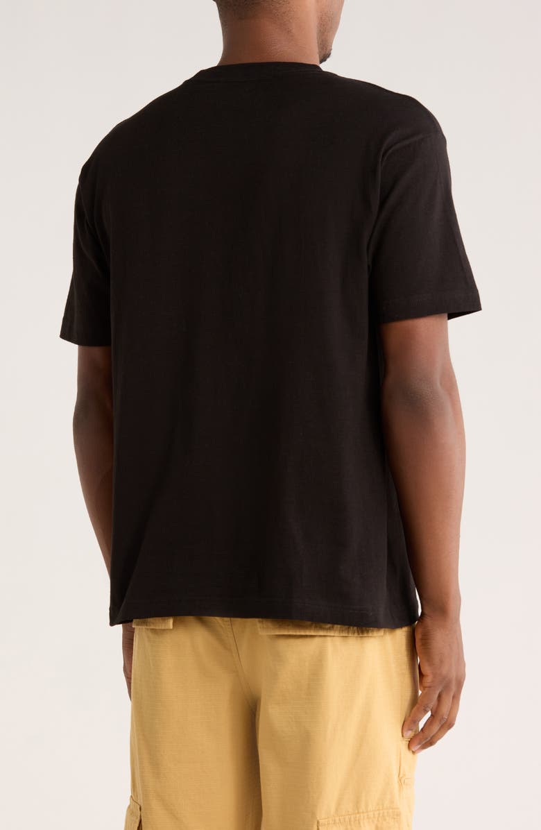 Vans Poppy Logo Graphic T-Shirt, Alternate, color, Black