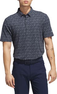 adidas Golf Micro Geometric Polo
