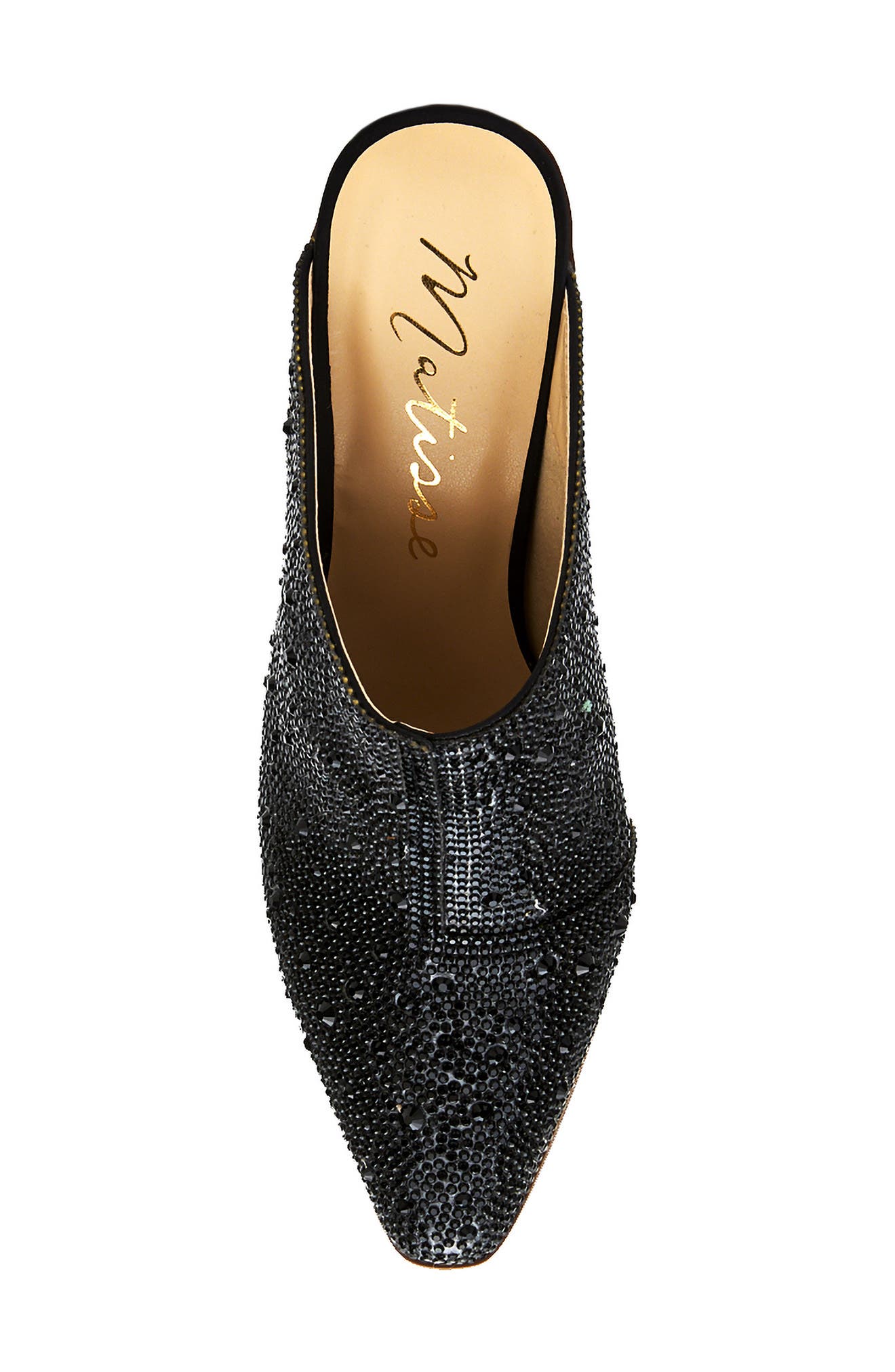 Matisse Gatsby Rhinestone Pointed Toe Mule, Alternate, color, 