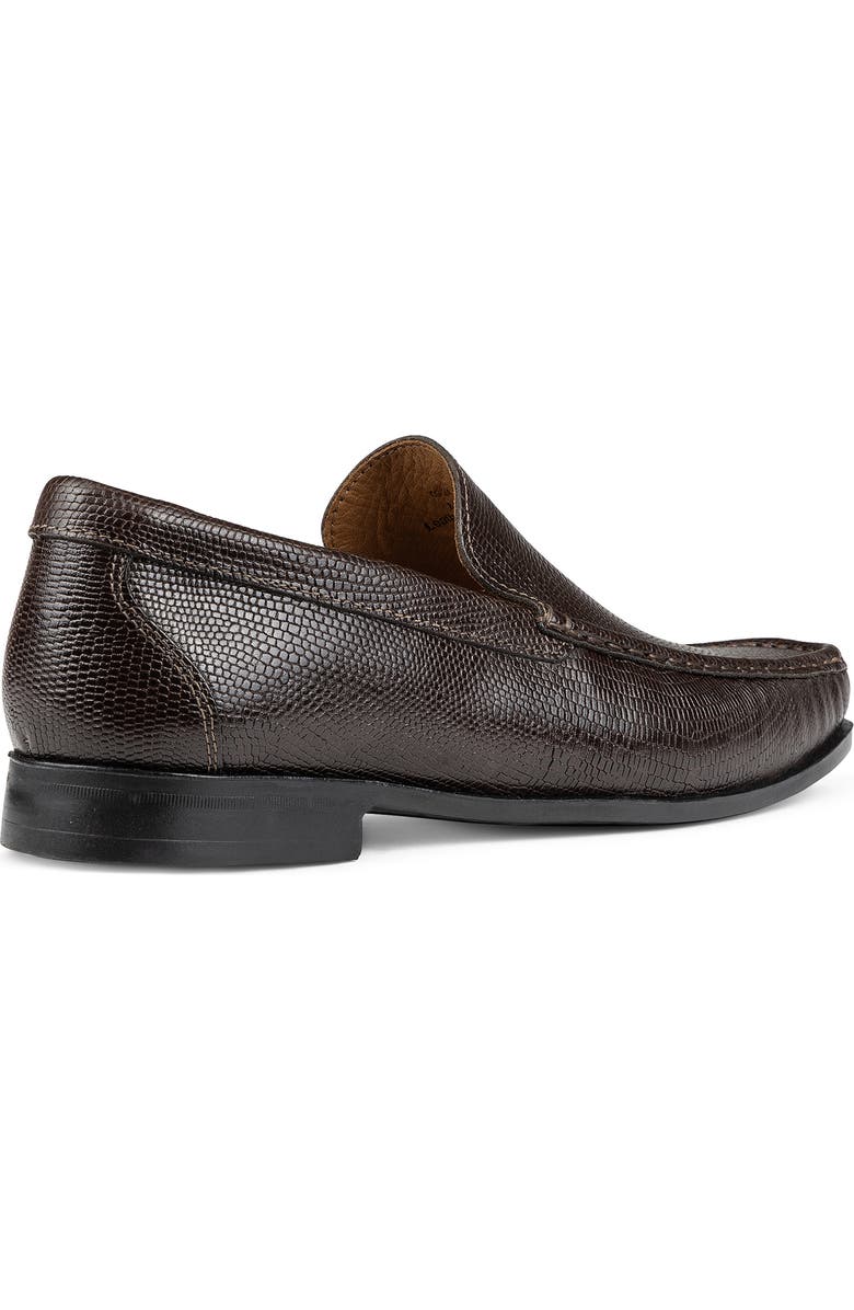 Donald Pliner Lizard Embossed Driver, Alternate, color, Dark Brown