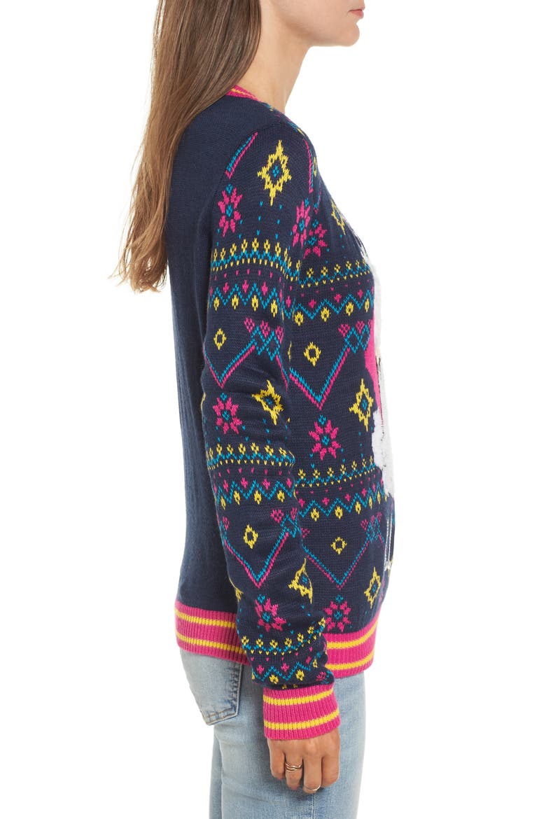 Sleigh All Day Sweater, Alternate, color, NAVY