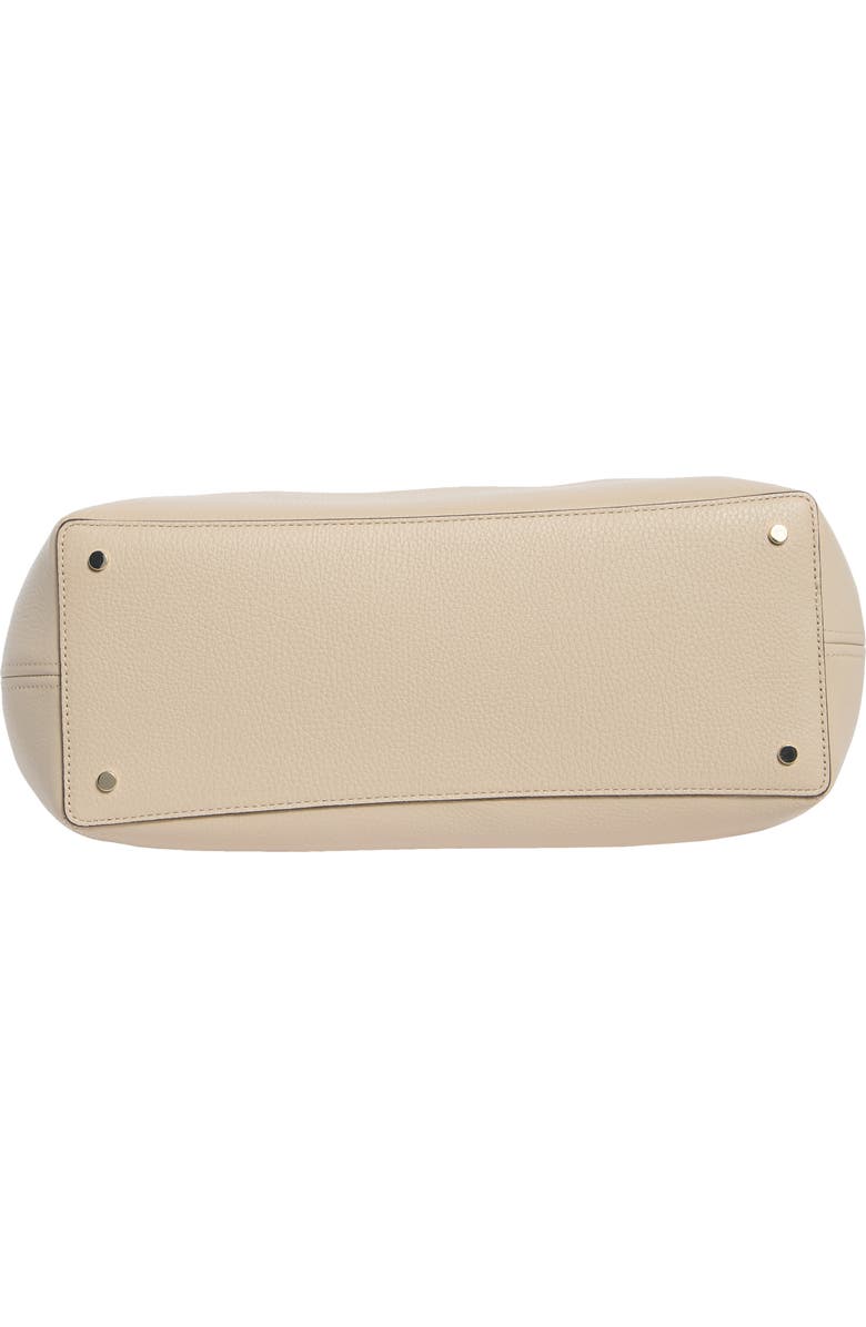 Kate Spade New York lena colorblock leather shoulder bag, Alternate, color, Light Sand Multi