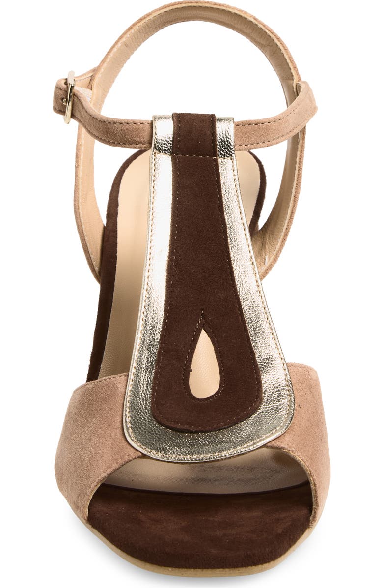 Cordani Indie Ankle Strap Sandal, Alternate, color, Sand-Gold