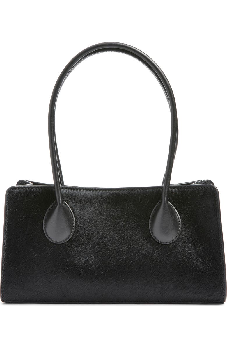 Lié Studio The Lou Top Handle Bag, Alternate, color, Black Calf Hair