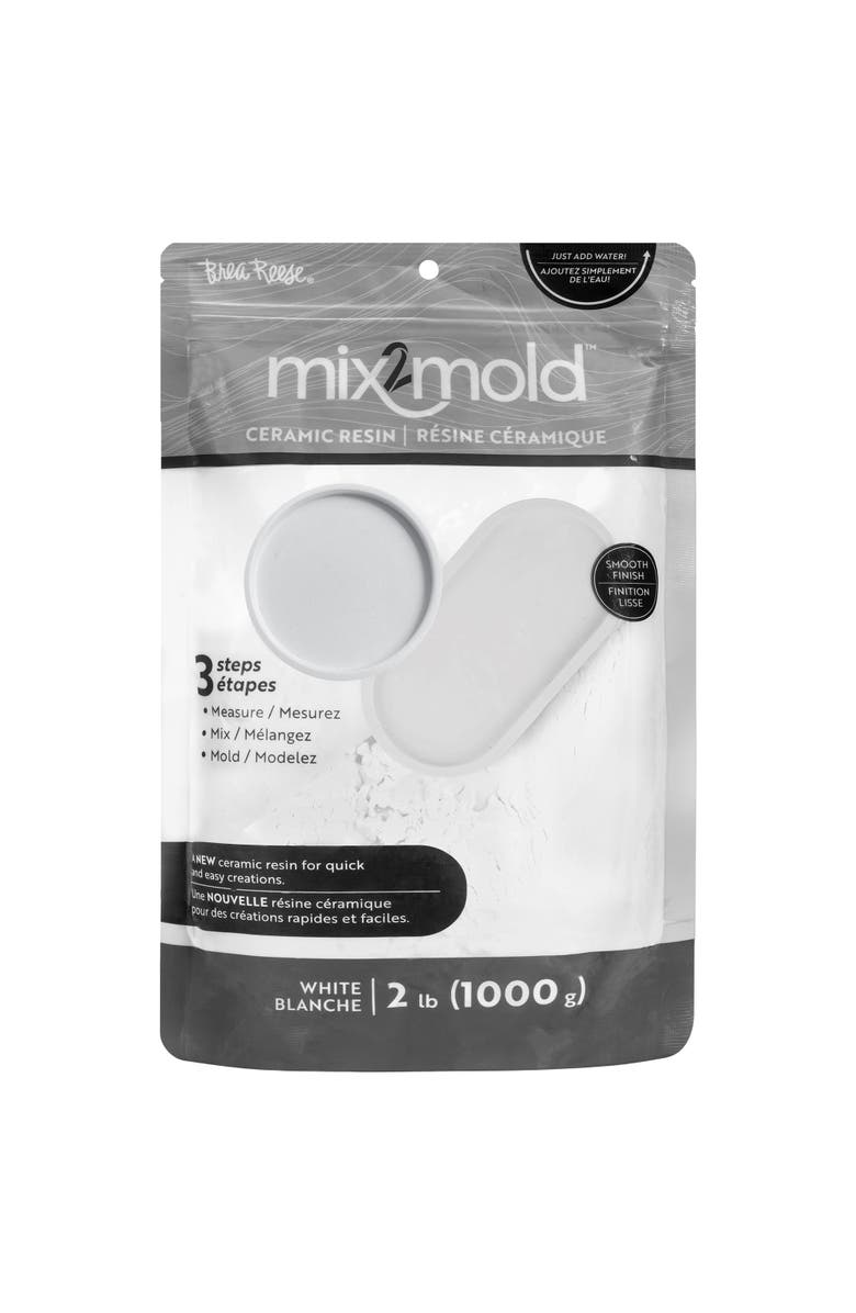 Brea Reese Mix2Mold Ceramic Resin White Powder, Main, color,