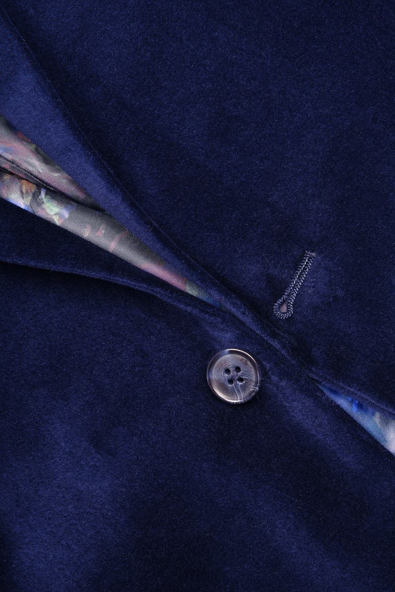 Velvet Blazer, Alternate, color, NAVY