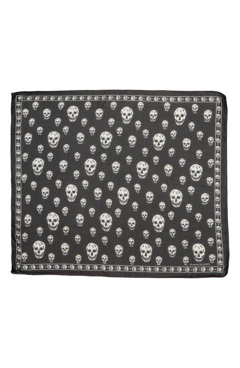 Alexander McQueen Skull Silk Scarf