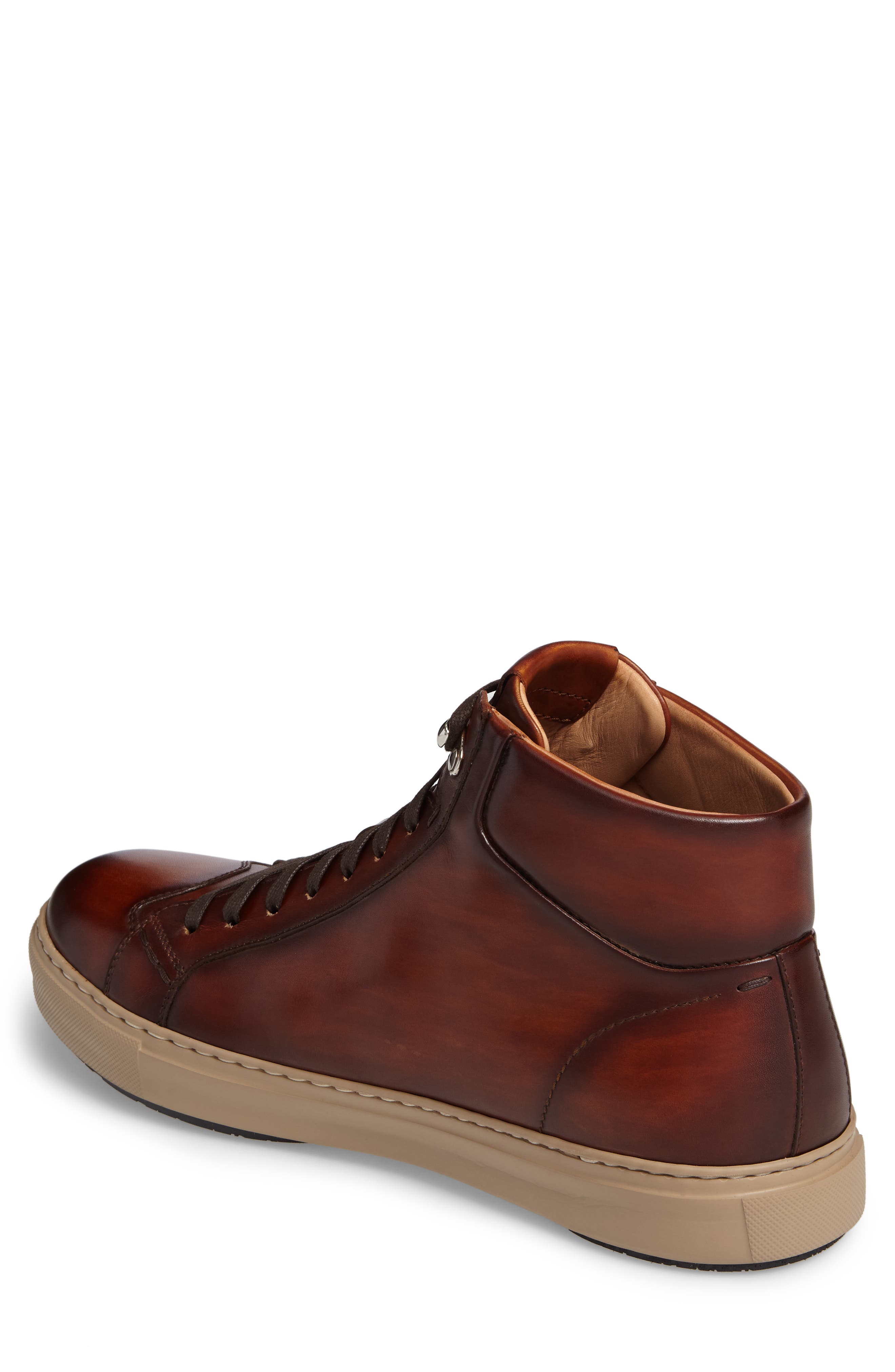 Magnanni DJ Lo High-Top Sneaker, Alternate, color, 