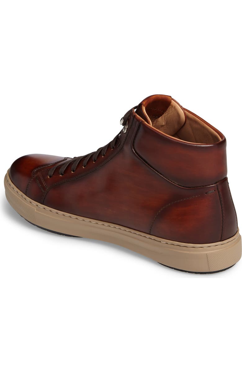 Magnanni DJ Lo High-Top Sneaker, Alternate, color,